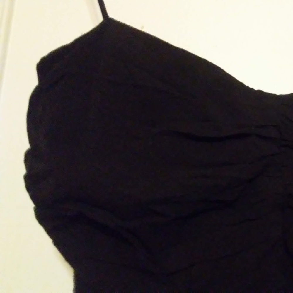 Rusched cocktail dress with feathers